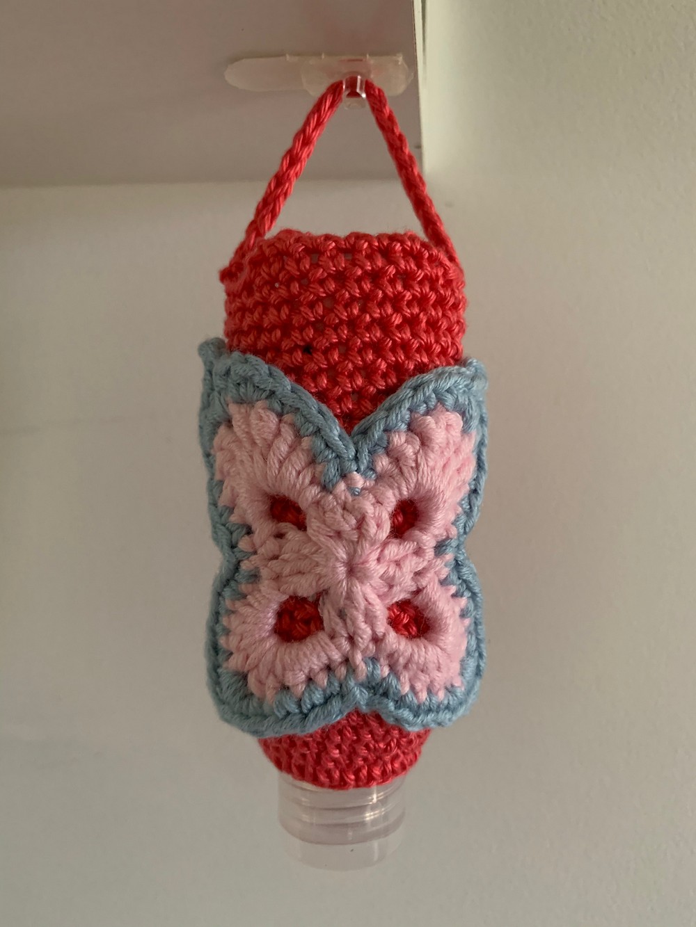 Free Crochet Hand Sanitizer Holder Pattern