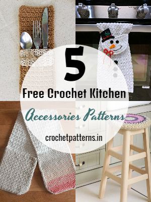 5 Free Crochet Kitchen Accessories Patterns