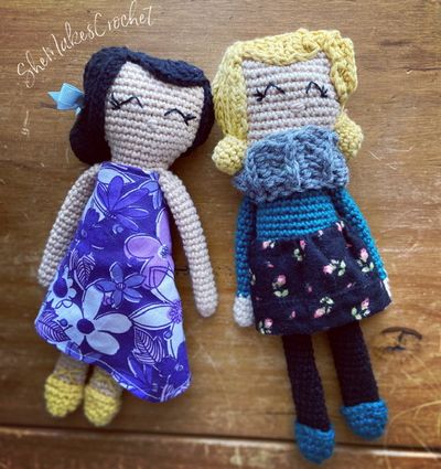 Rag Crochet Doll Pattern Free