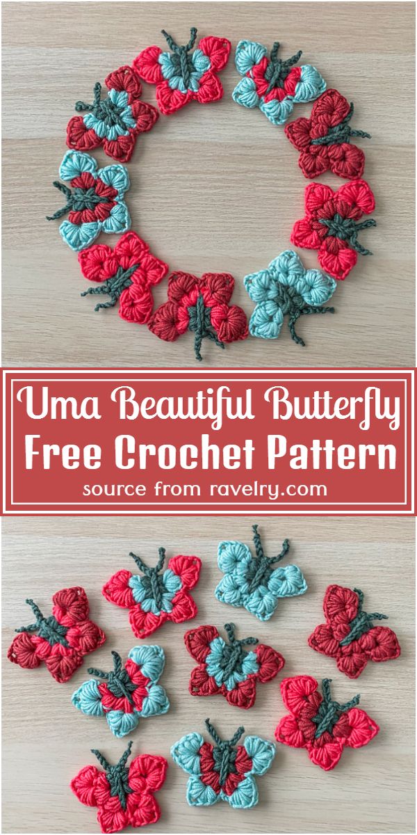 Uma Beautiful Butterfly Crochet Pattern