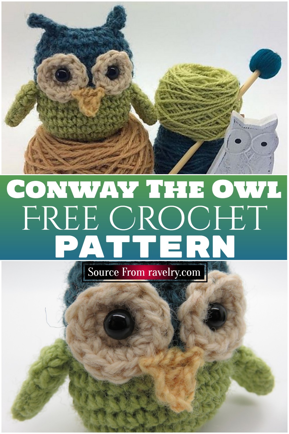 Free Crochet Conway The Owl ​pattern