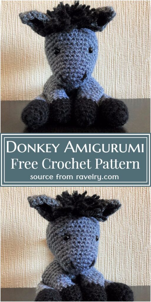 24 Free Crochet Donkey Patterns