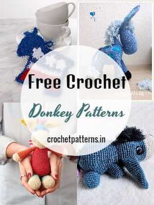 20+ Free Crochet Donkey Patterns