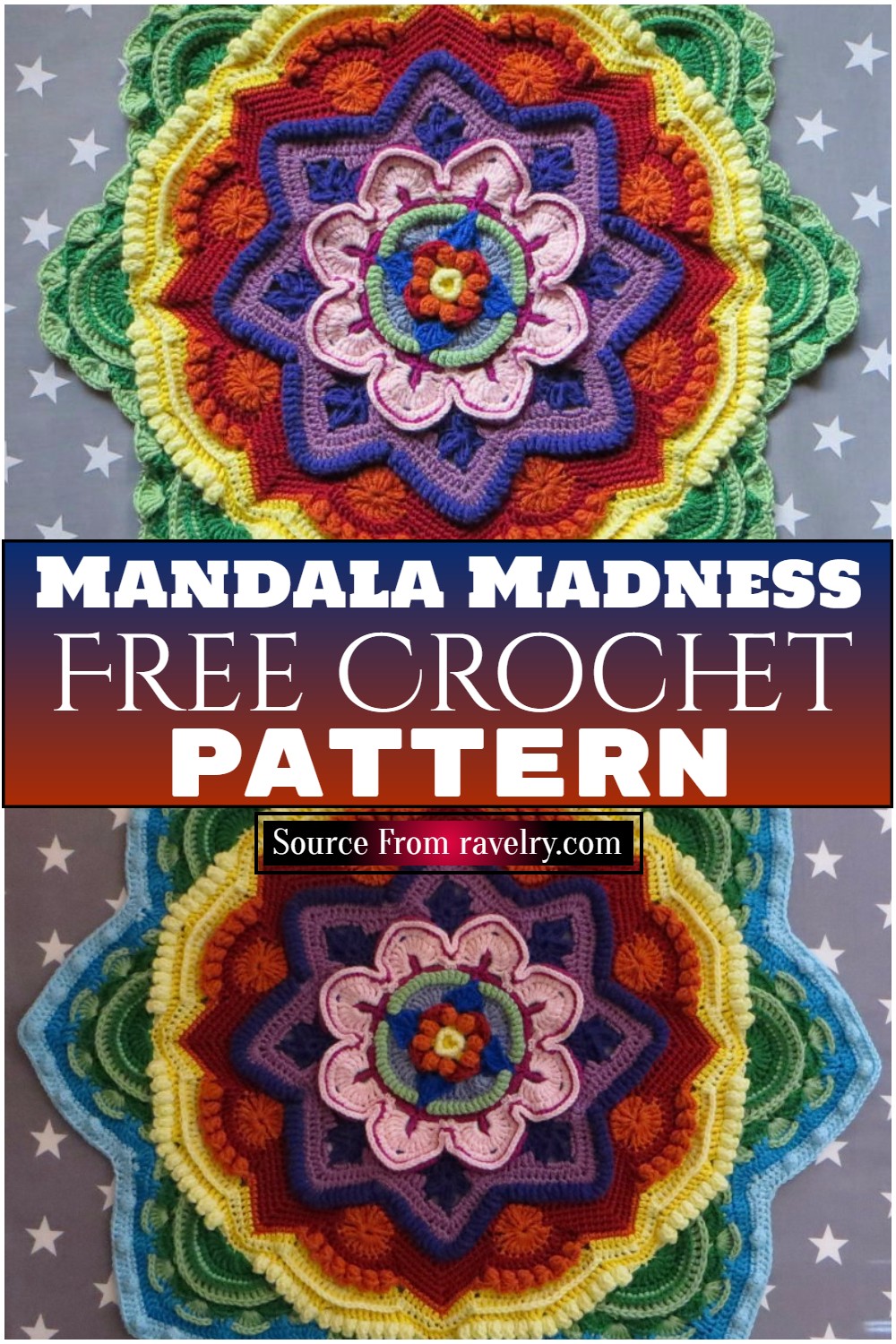 Free Crochet Mandala Madness Pattern