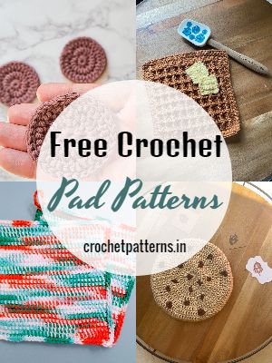 8 Free Crochet Pad Patterns To Add A Quick Decor