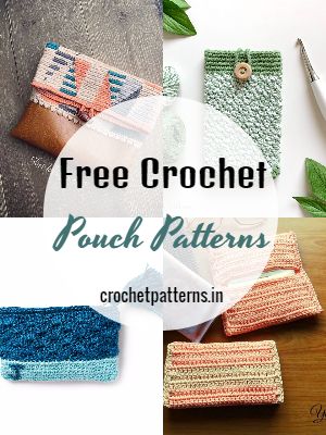 5 Free Crochet Pouch Patterns