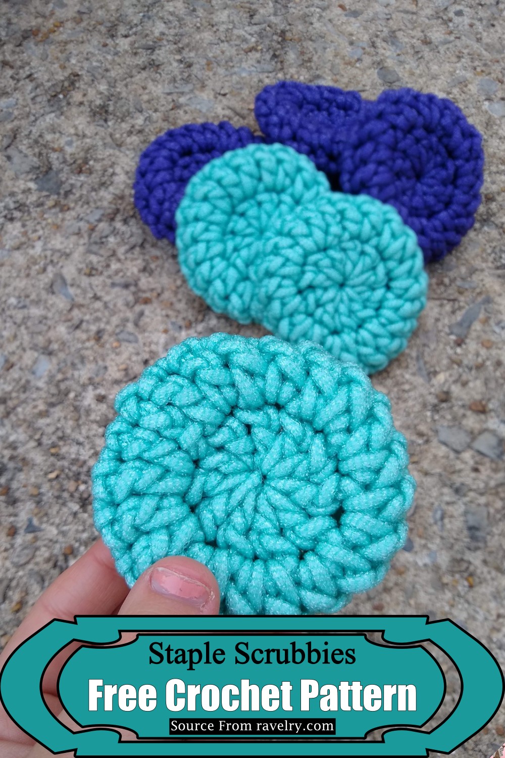 Staple Crochet Scrubbies