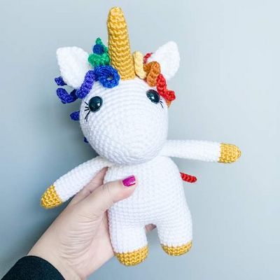Crochet Amigurumi Unicorn Doll Free Pattern
