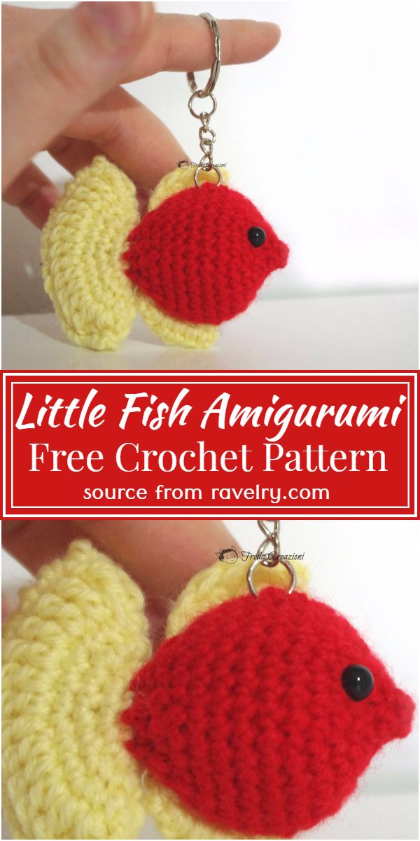 Crochet Little Fish Amigurumi Pattern