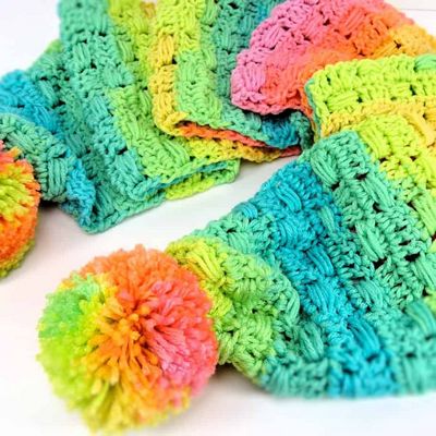 Crochet Unicorn Scarf Tracks Pattern