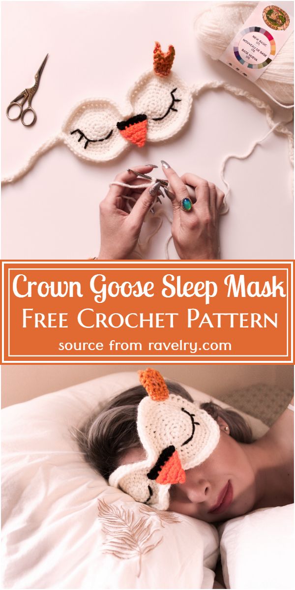 9 Easy & Free Crochet Sleep Mask Patterns