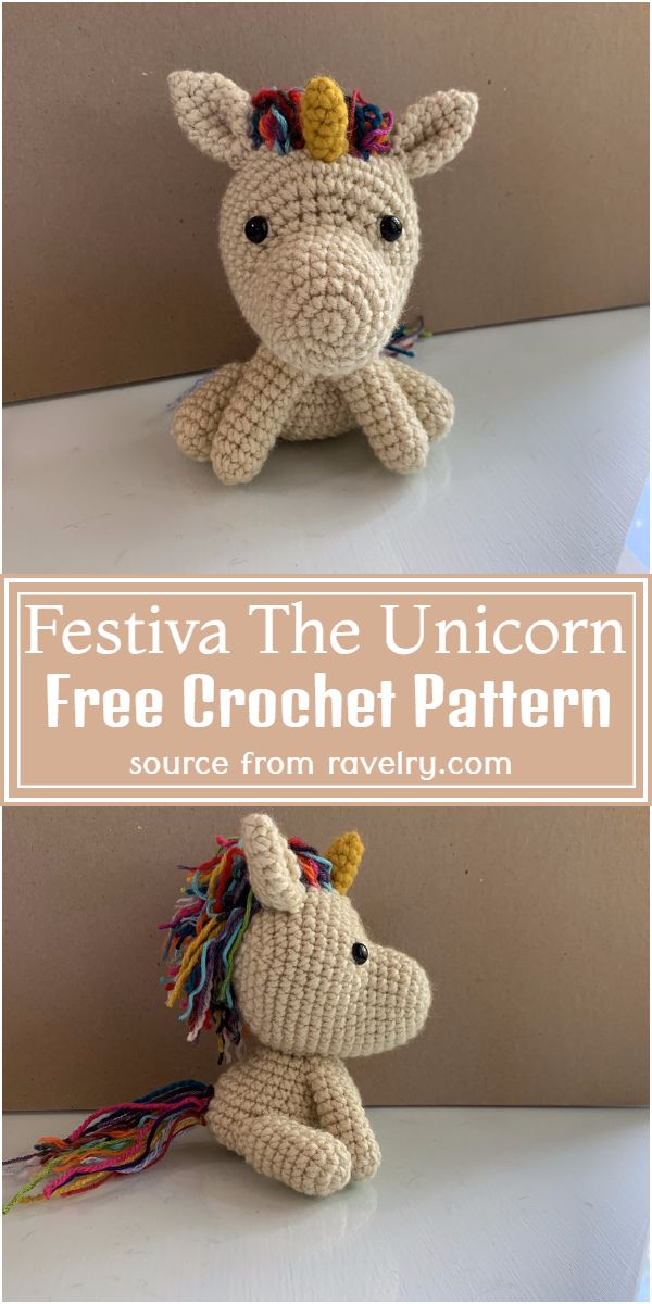 Festiva The Free Unicorn Crochet Pattern