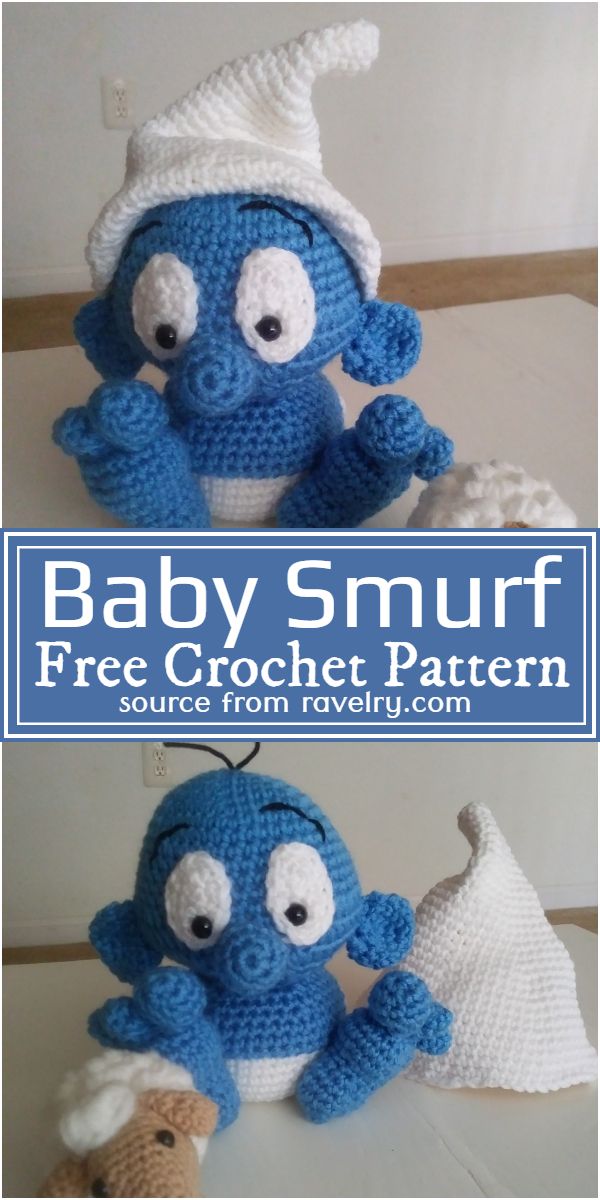 Free Crochet Baby Smurf Pattern