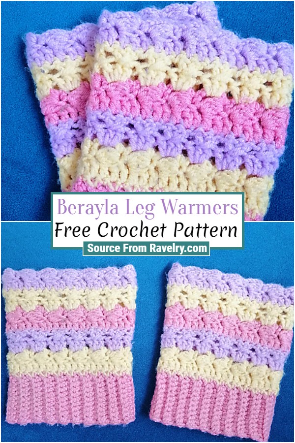 Free Crochet Berayla Leg Warmers