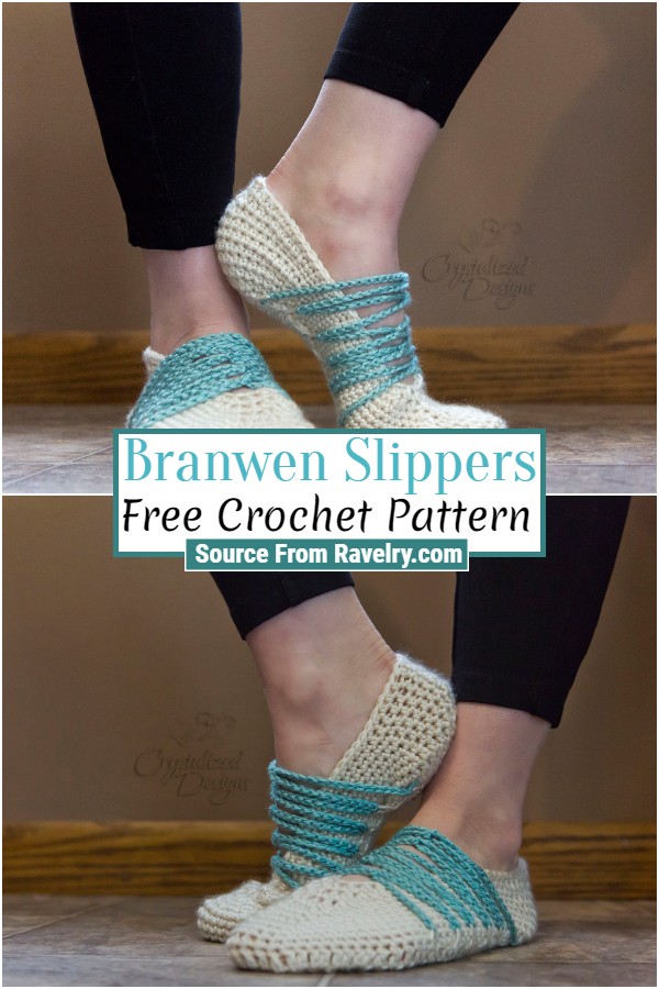 Free Crochet Branwen Slippers