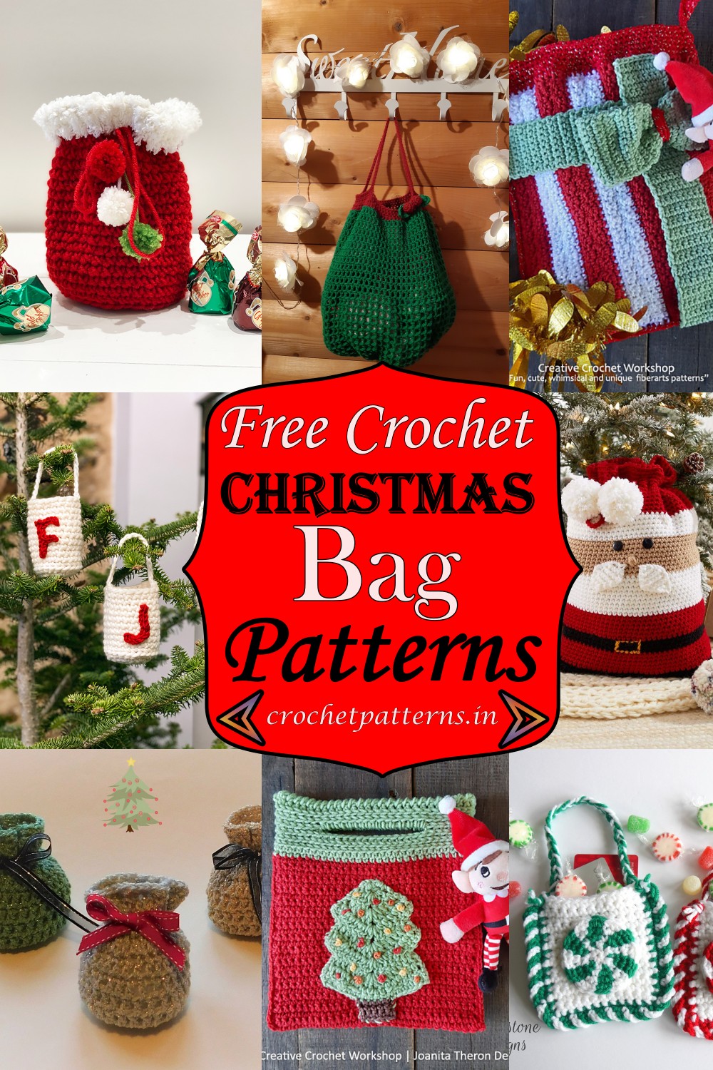 Free Crochet Christmas Bag Patterns 1