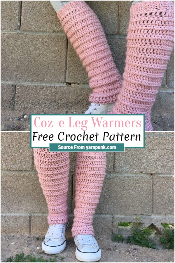 Free Crochet Coz-e Leg Warmers