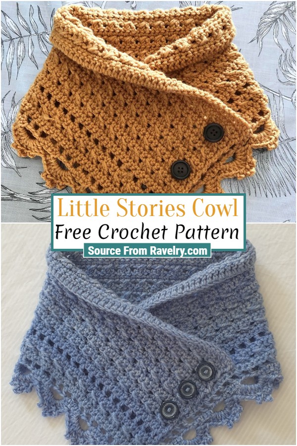 Free Crochet Little Stories Cowl