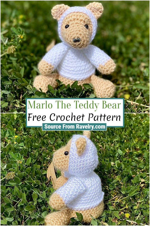 Free Crochet Marlo The Teddy Bear