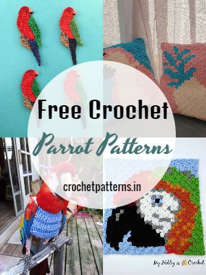 5 Free Crochet Parrot Patterns