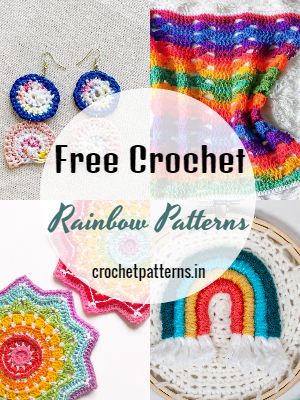 30 Cozy And Fun Free Crochet Rainbow Patterns