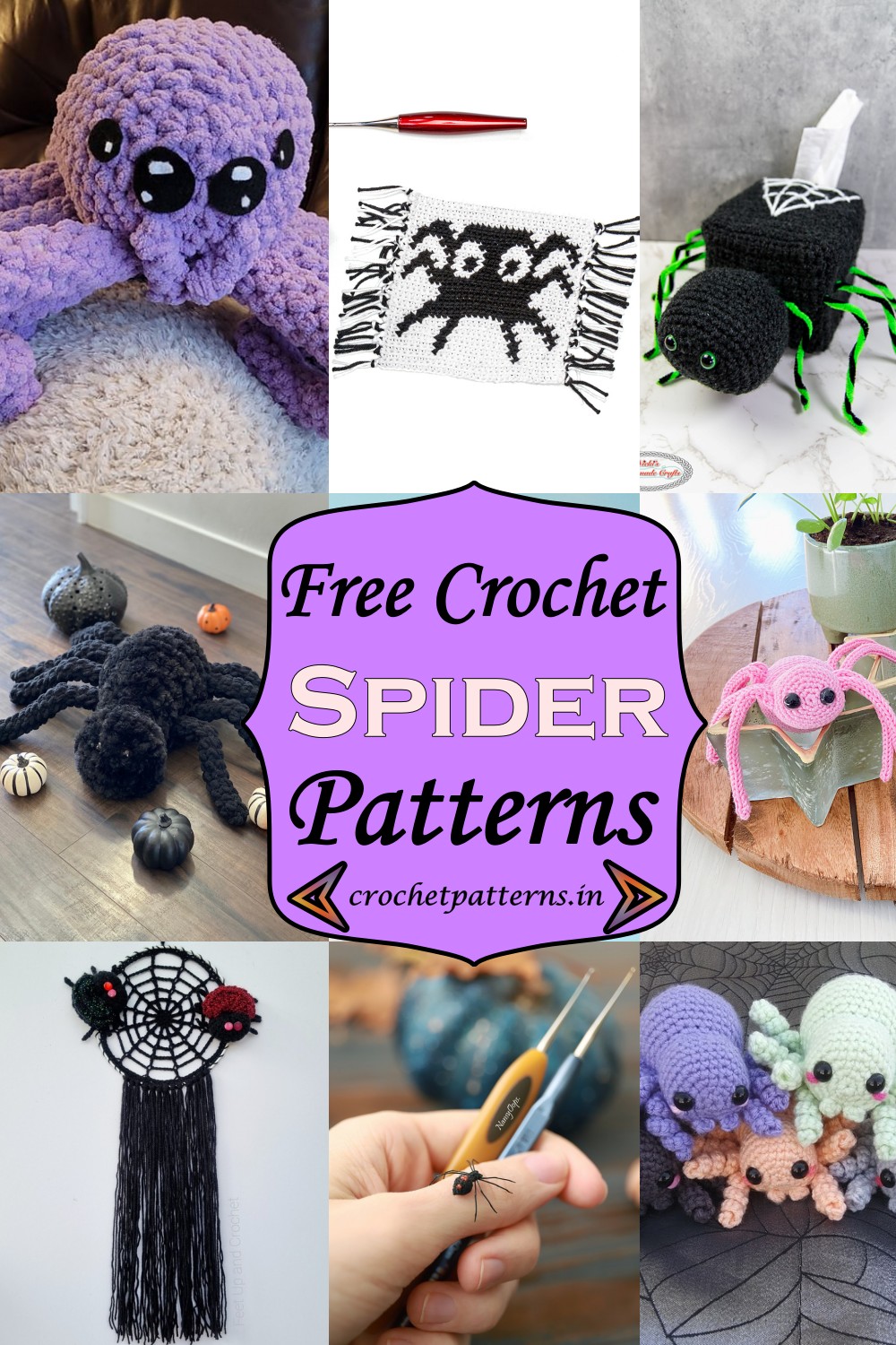 Free Crochet Spider Patterns