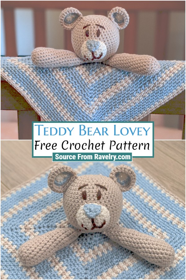 Free Crochet Teddy Bear Lovey