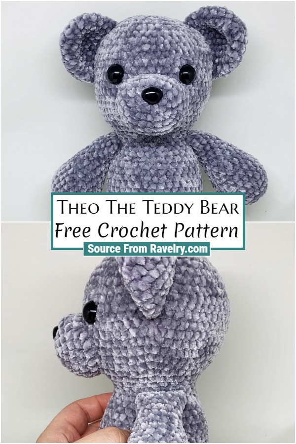 Free Crochet Theo The Teddy Bear