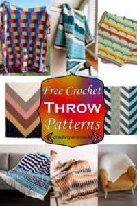 20 Superb Texture Free Crochet Throw Patterns