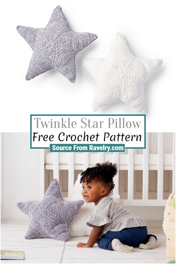 Free Crochet Twinkle Star Pillow