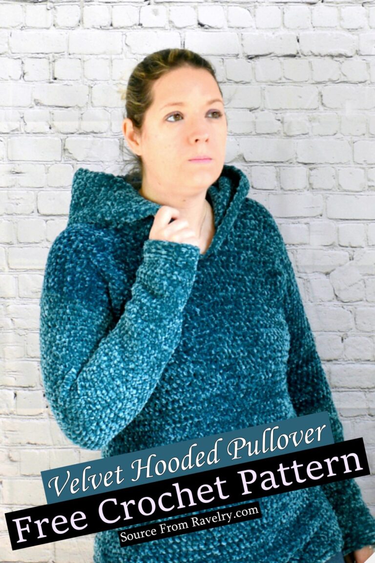 Adorable And Unique Free Crochet Velvet Patterns
