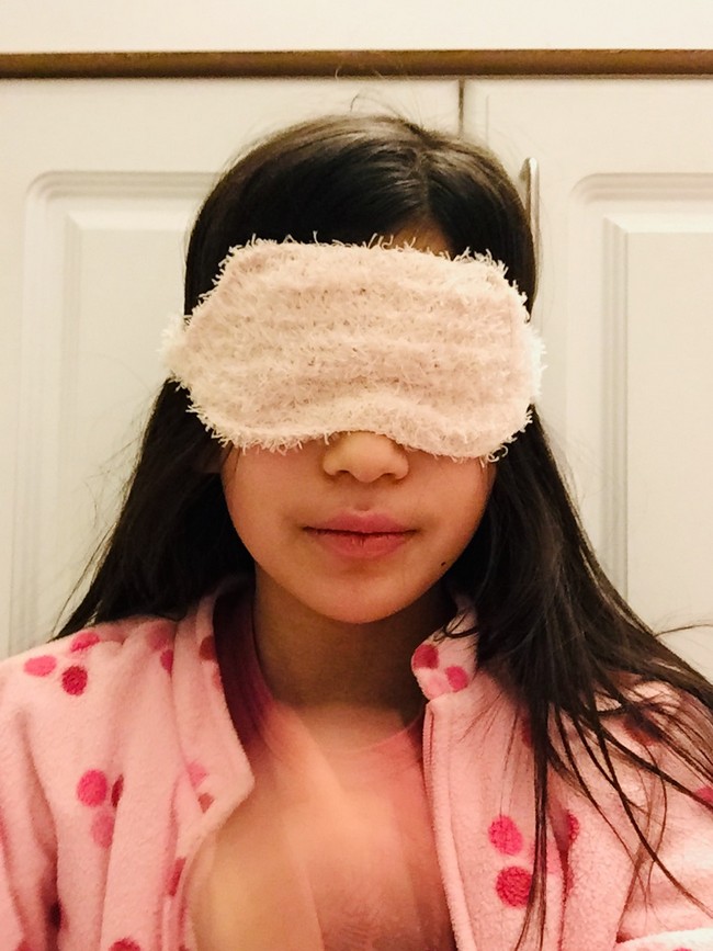 Fuzzy Sleep Mask