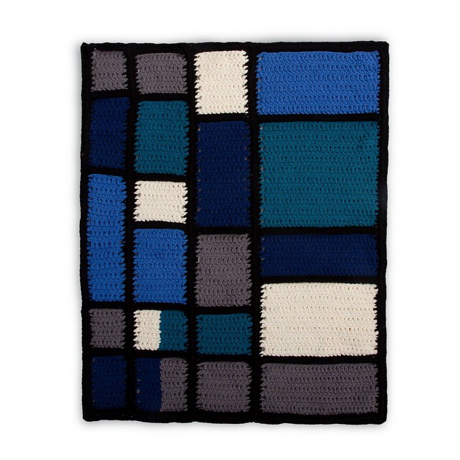 Geo Blocks Blanket