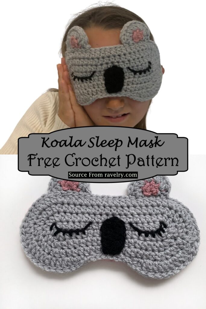 9 Easy & Free Crochet Sleep Mask Patterns