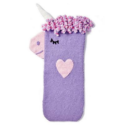 Snuggle Sack Unicorn Crochet Pattern