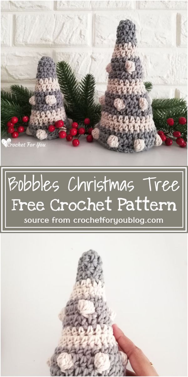 Bobbles Christmas Tree Crochet Pattern