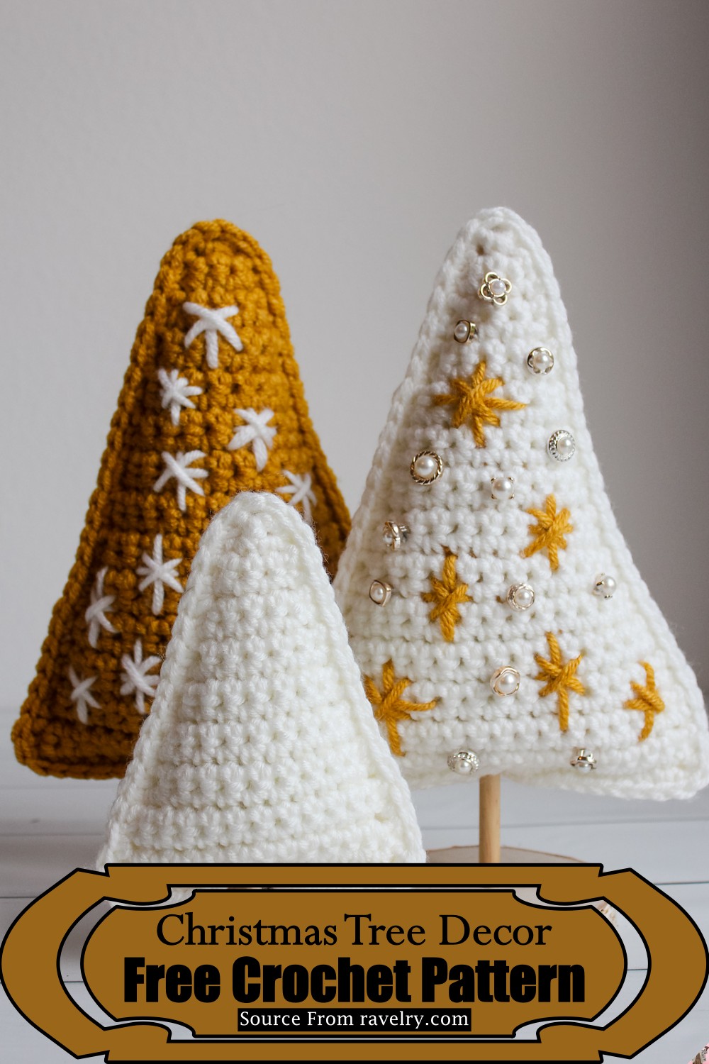 Crochet Christmas Tree Decor Pattern
