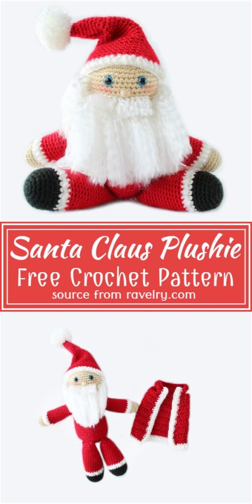 15 Free Crochet Santa Claus Patterns