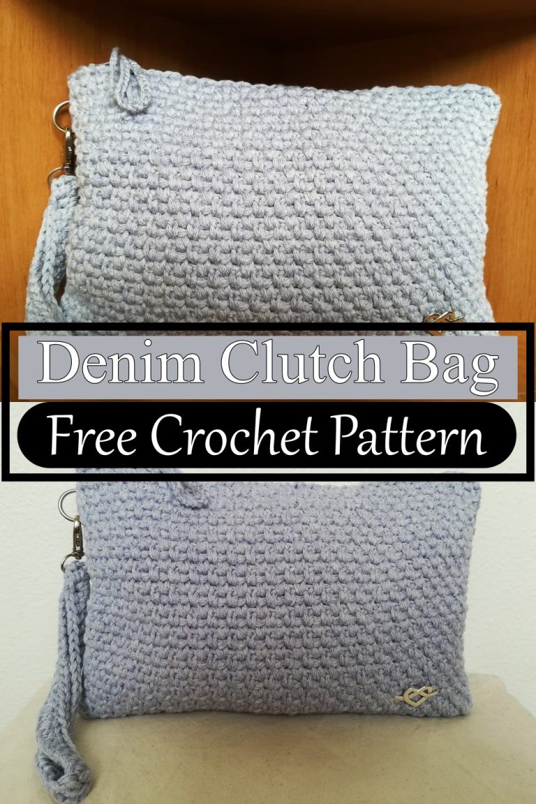 10 Free Crochet Denim Patterns For Beginners