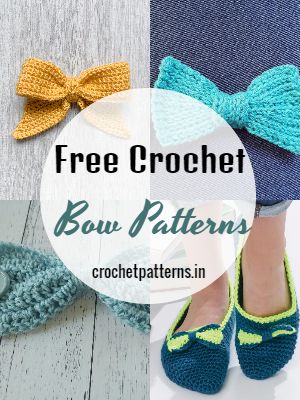 10 Easy Free Crochet Bow Patterns