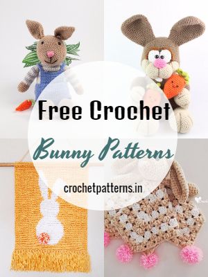 40 Free Crochet Bunny Patterns
