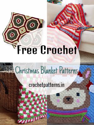 Free Crochet Christmas Blanket Patterns In This Holiday Season