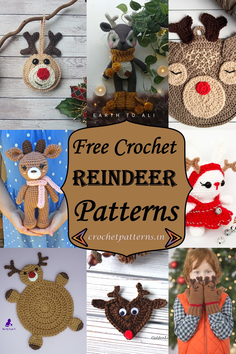 Free Crochet Reindeer Patterns 1
