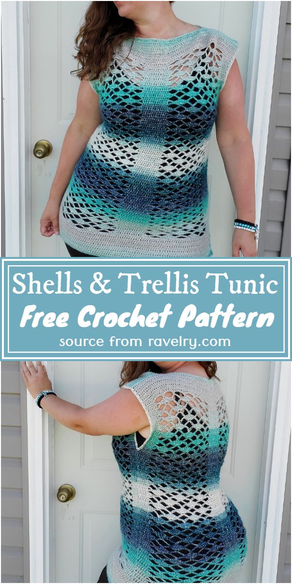 Free Shells & Trellis Pattern