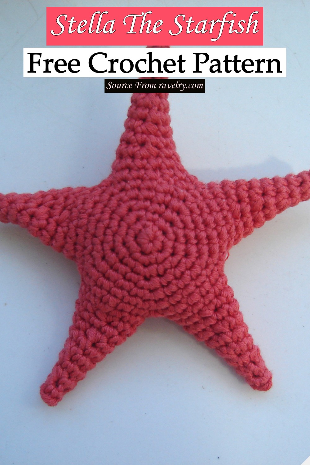 Free Crochet Stella The Starfish Pattern