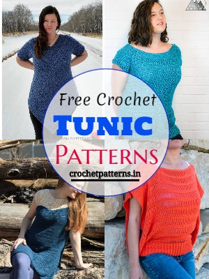 Easiest Handmade Free Crochet Tunic Patterns