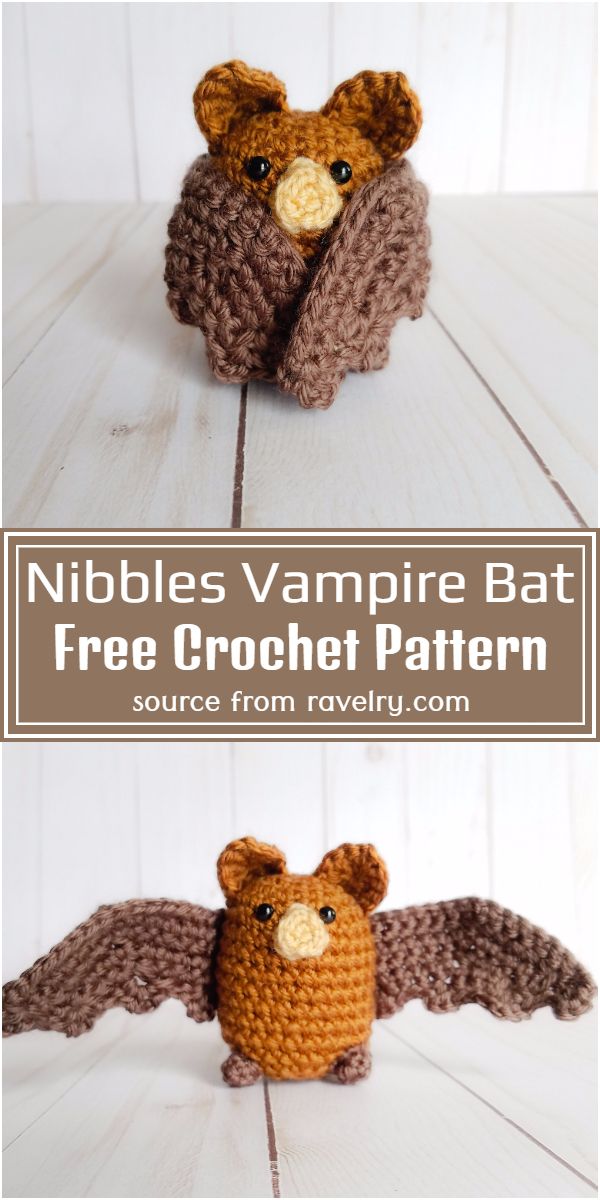 Nibbles Vampire Bat Crochet Pattern