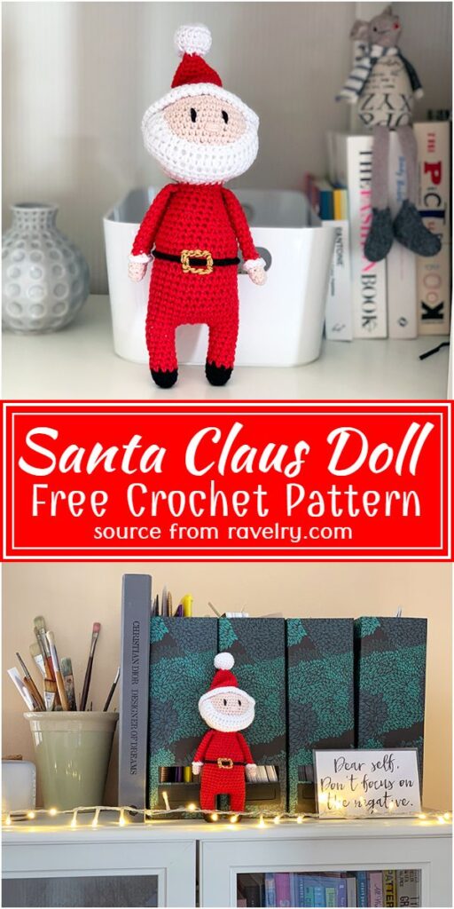 15 Free Crochet Santa Claus Patterns