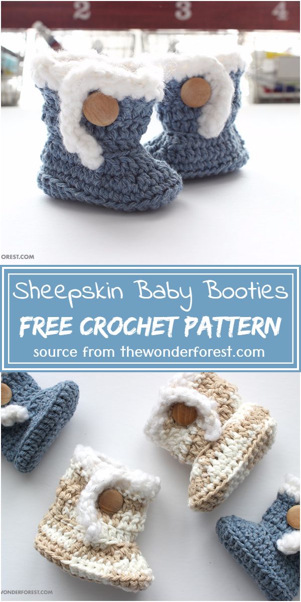  Baby Booties Pattern
