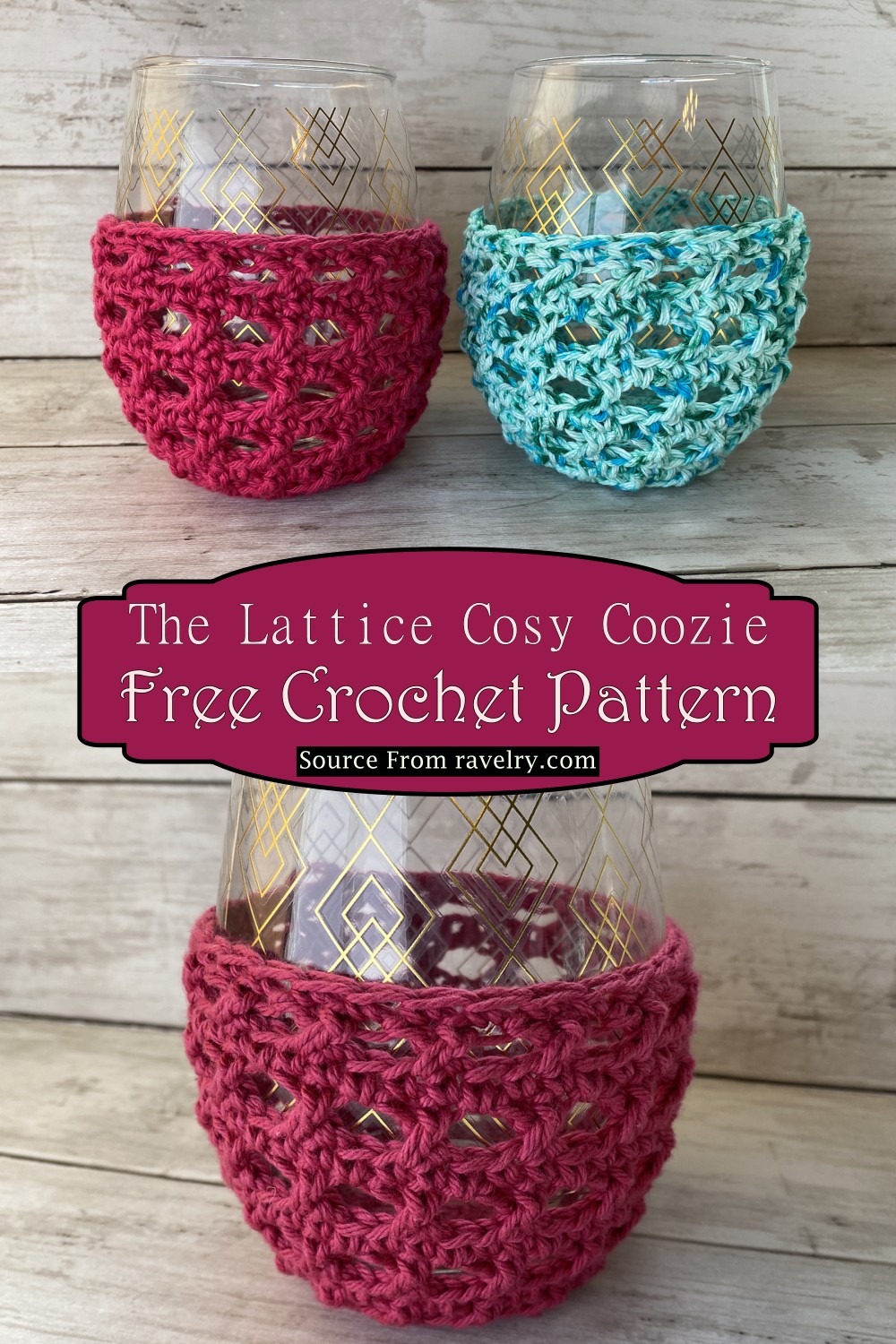 The Lattice Cosy Coozie